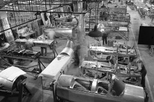 de Havilland DHC-1 Chipmunk in Production
